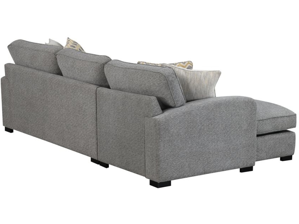 Repose-2Pc Chofa-Lsf Loveseat Rsf Chaise-Light Grey - image 2