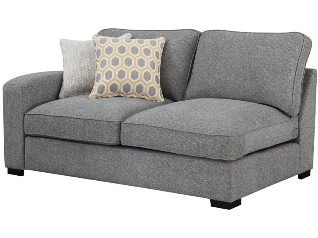 Lsf Loveseat W / 2 Pillows-Light Grey - main image
