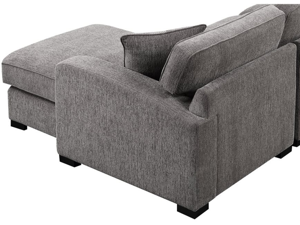 Rsf Chaise W / 1 Pillow-Dark Grey - image 1
