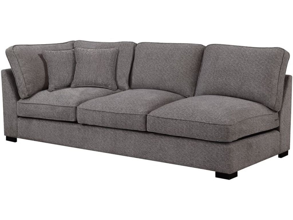 Lsf Corner Sofa W / 2 Pillows-Dark Grey - main image