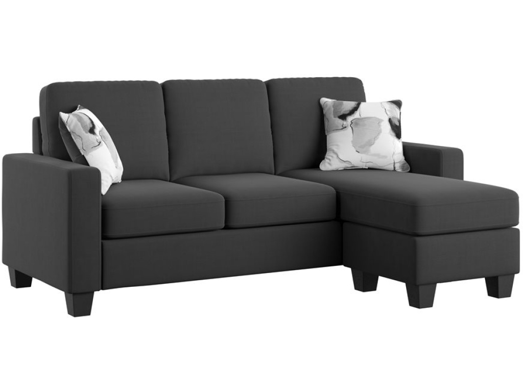 Chofa W / 2 Pillows - Black - main image
