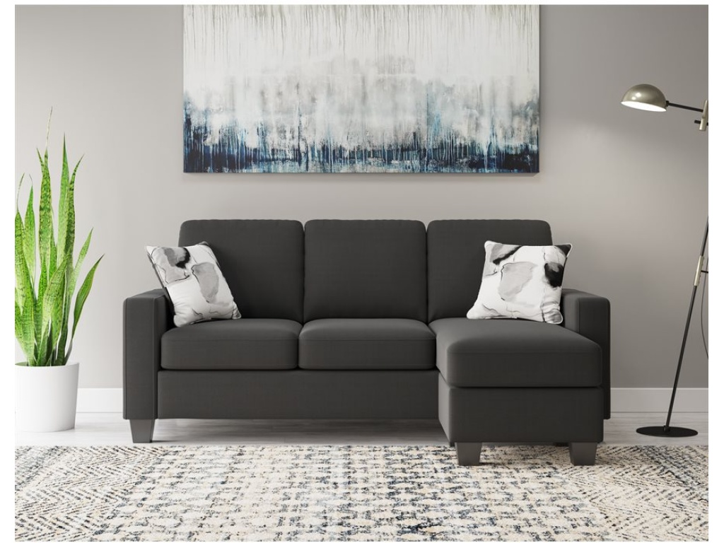 Chofa W / 2 Pillows - Black - image 4