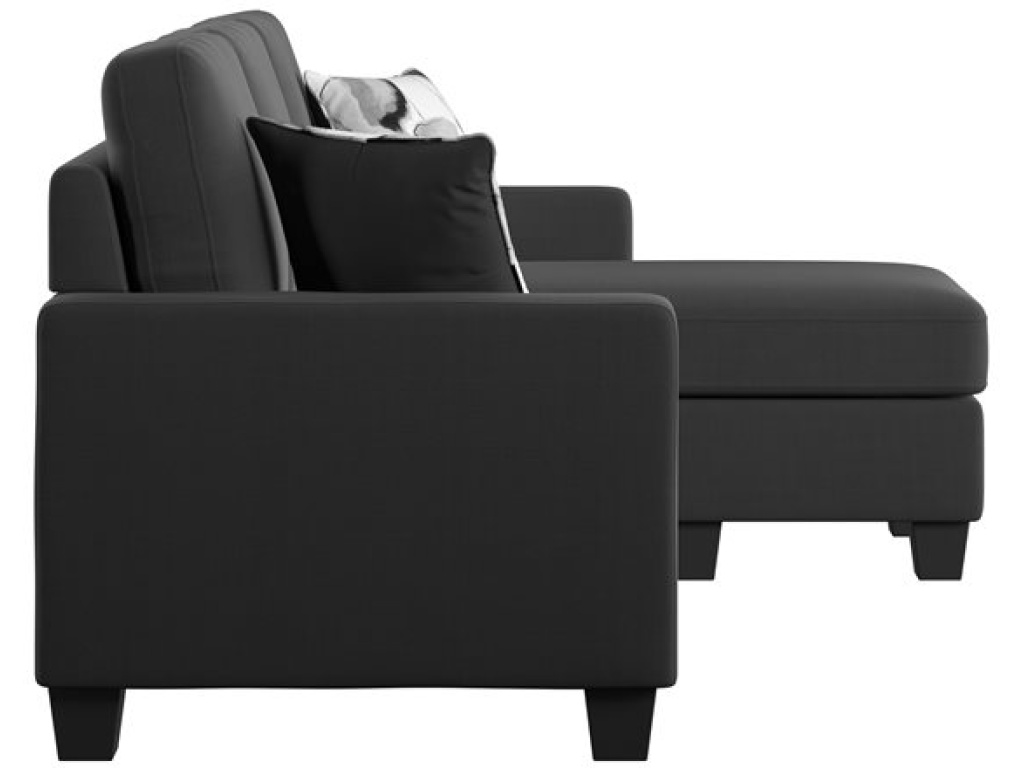 Chofa W / 2 Pillows - Black - image 2