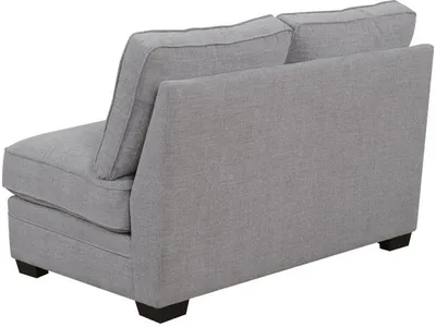Armless Loveseat-Light Grey - Alternative View