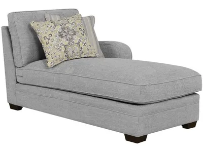 Rsf Chaise W / 2 Pillows-Light Grey - Alternative View
