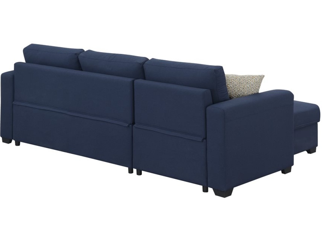 Lsf-Rsf Chaise  W / 1 Pillow-Navy - image 1