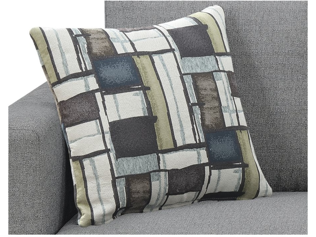 Lsf-Rsf Chaise  W / 1 Pillow-Grey - image 3
