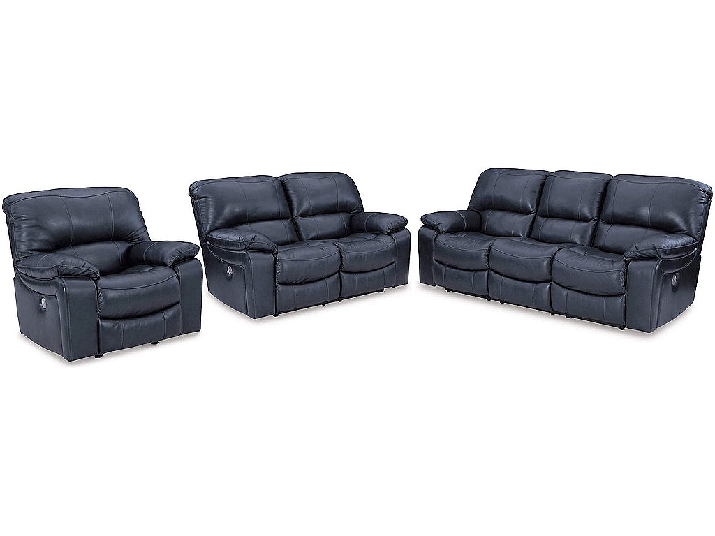 Leesworth Power Reclining Sofa, Loveseat and Recliner - image 1