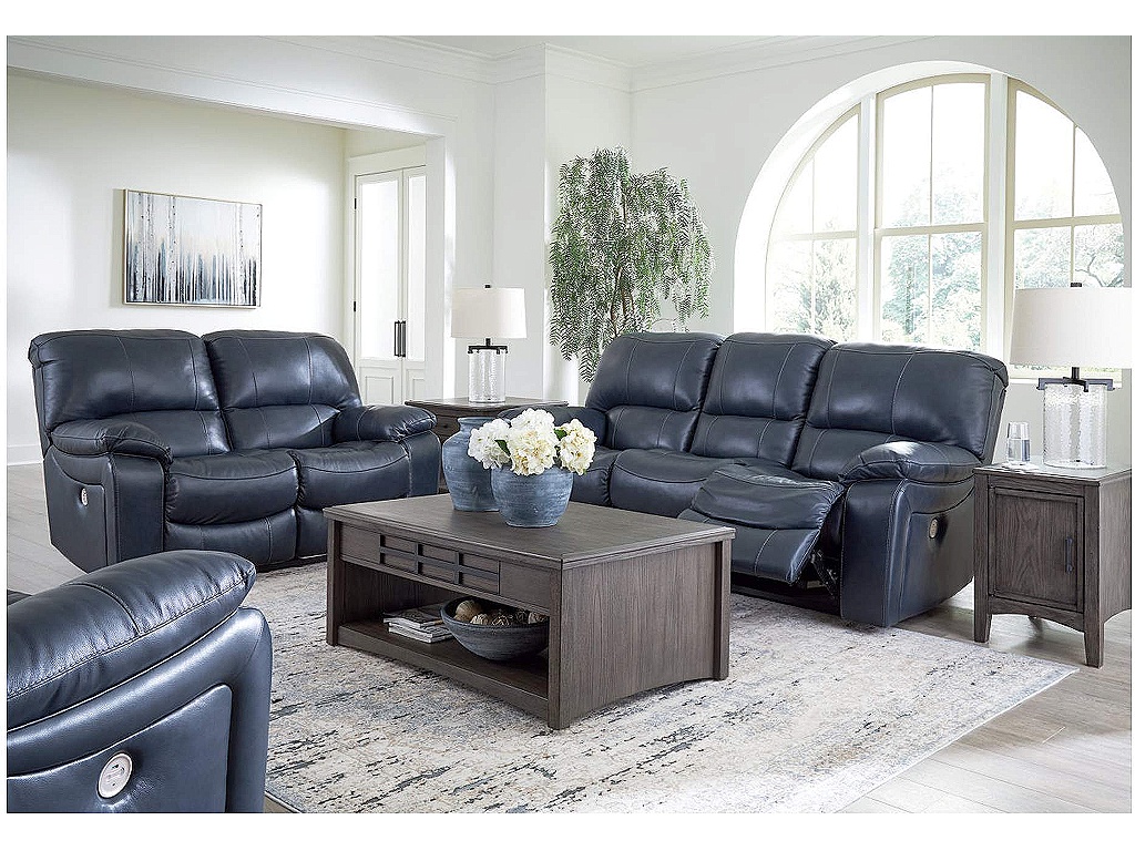 Leesworth Power Reclining Sofa, Loveseat and Recliner - main image