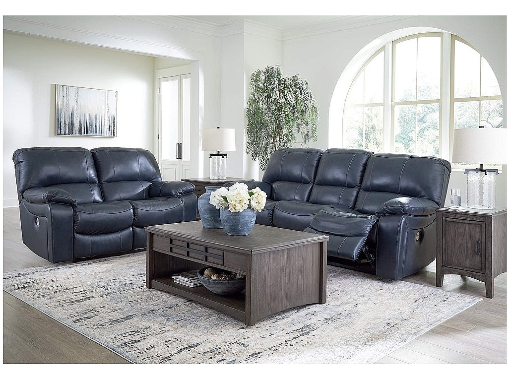 Leesworth Power Reclining Sofa and Loveseat - image 3