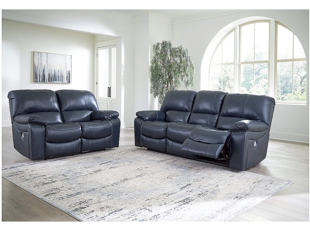 Leesworth Power Reclining Sofa and Loveseat - main image
