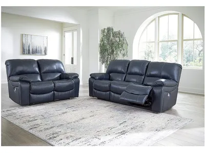 Leesworth Power Reclining Sofa and Loveseat