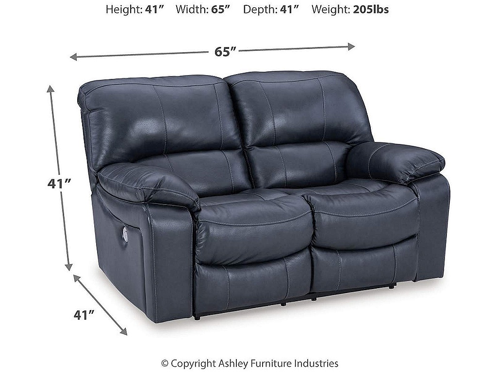 Leesworth Power Reclining Loveseat - image 3