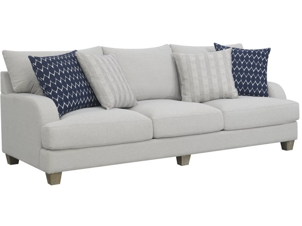 Sofa W / 4 Pillows-Grey - main image