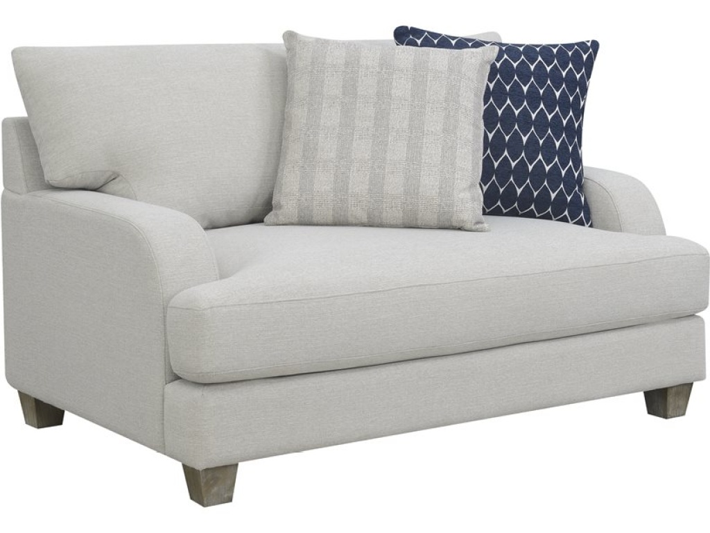 Chair & Half W / 2 Pillows-Grey - main image