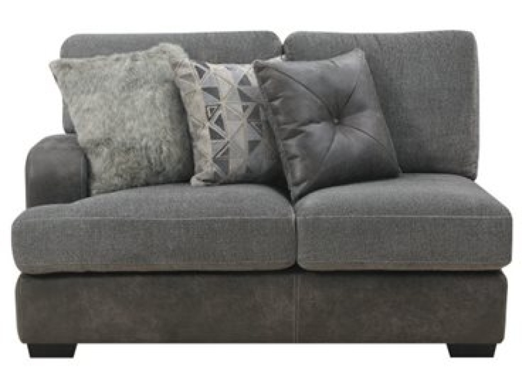 Lsf Loveseat W / 3 Pillows-Grey - main image