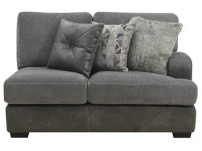 Rsf Loveseat W / 3 Pillows-Grey