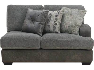 Rsf Loveseat W / 3 Pillows-Grey - Alternative View