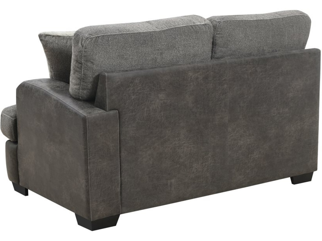 Rsf Loveseat W / 3 Pillows-Grey - image 2