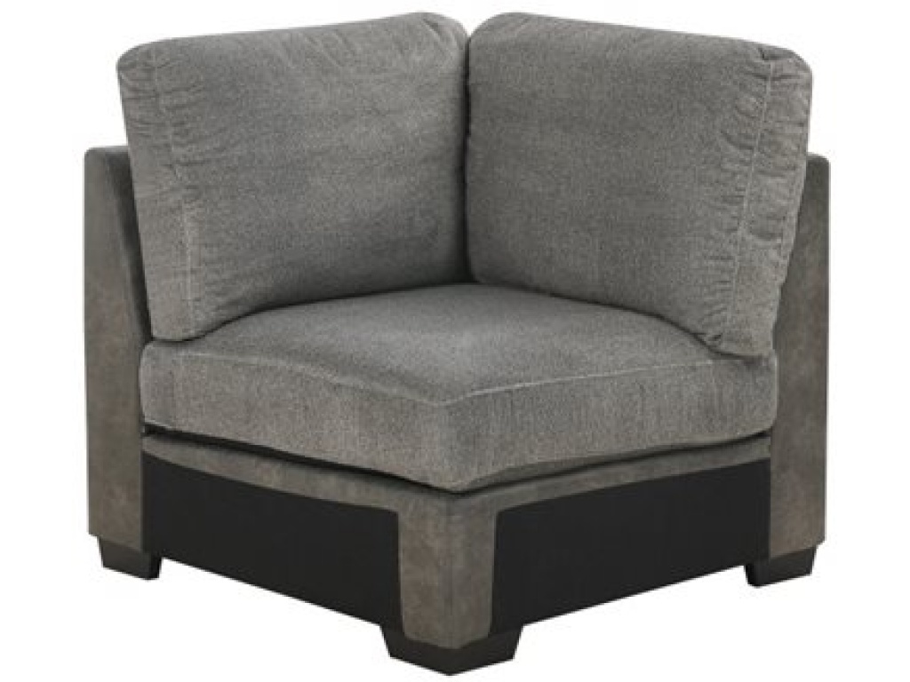 Corner Chair W / 3 Pillows-Grey - main image