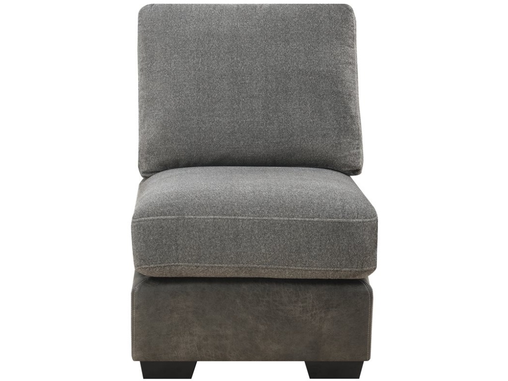 Armless Chair-Grey - image 1