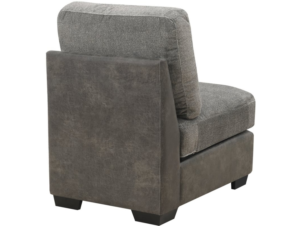 Armless Chair-Grey - image 2