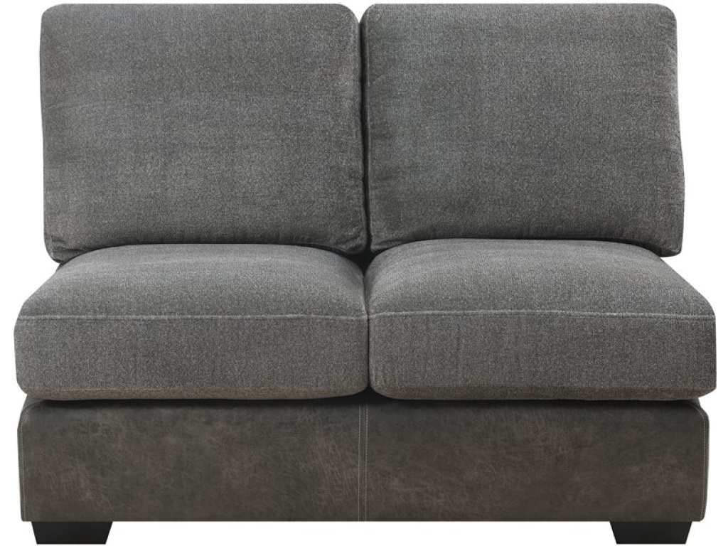 Armless Loveseat-Grey - main image