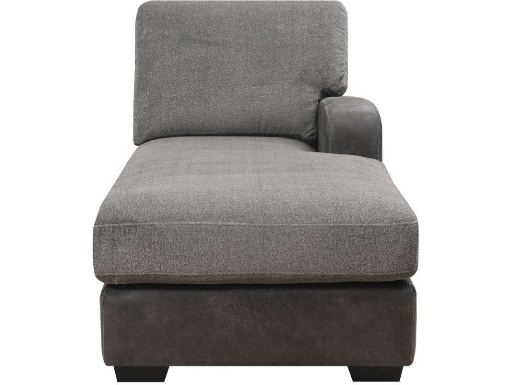 Rsf Chaise W / 3 Pillows- Grey - image 1