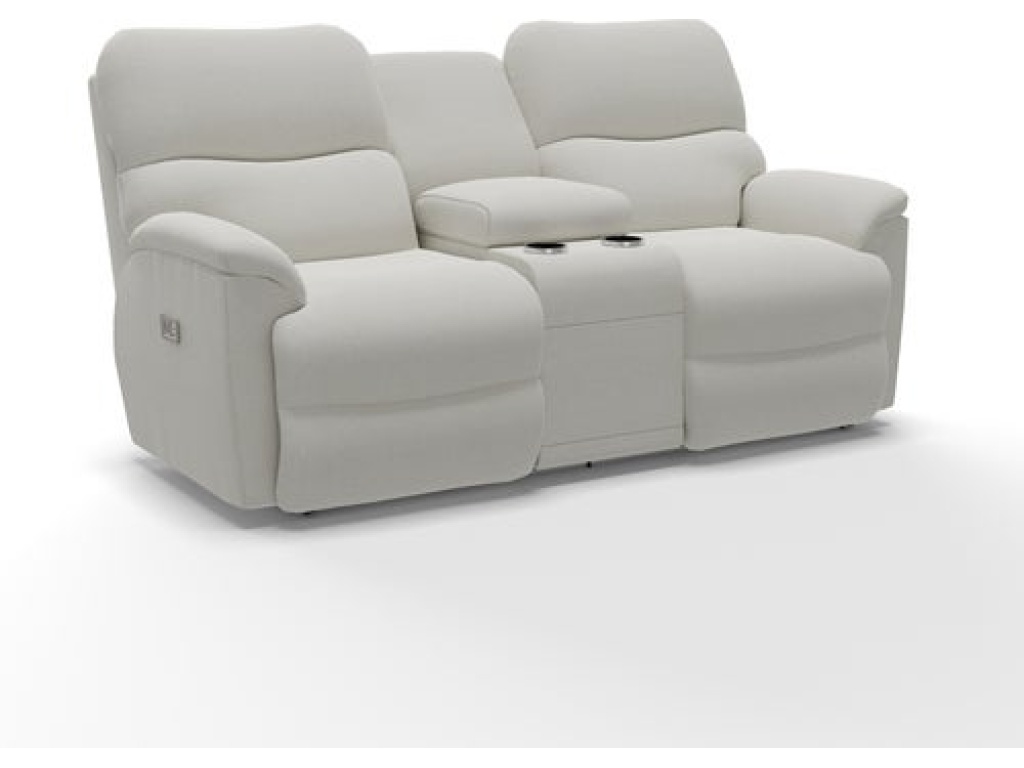 Trouper Power Reclining Loveseat w/ Headrest & Console - main image