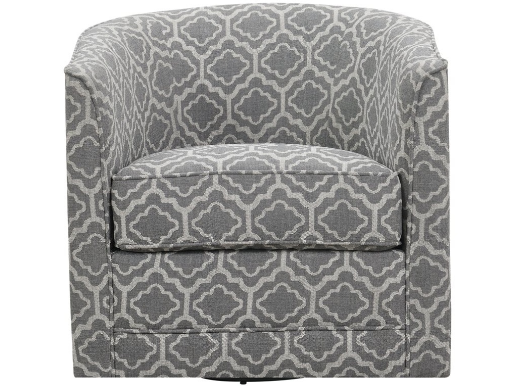 Swivel Chair-Grey Multi - image 1