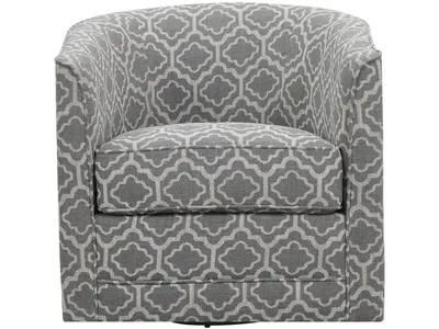 Swivel Chair-Grey Multi