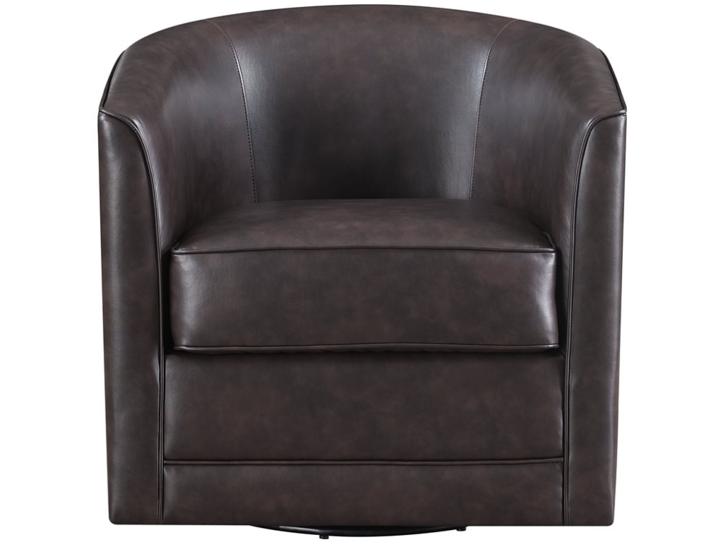 Swivel Chair-Dark Brown - image 1