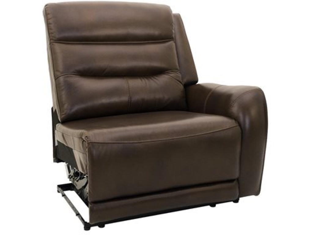 Dual Power Rsf Recliner - Brown Leather - main image