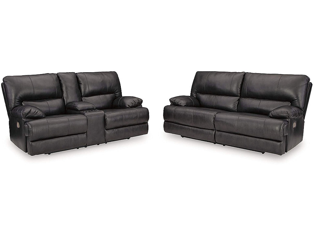 Mountainous Power Reclining Sofa and Loveseat - image 1