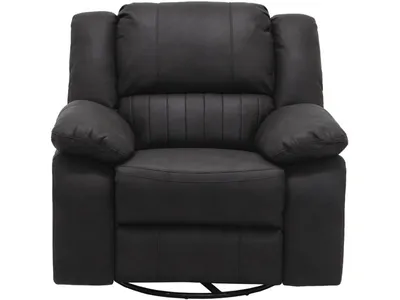 Swivel Glider Recliner-Black - Alternative View