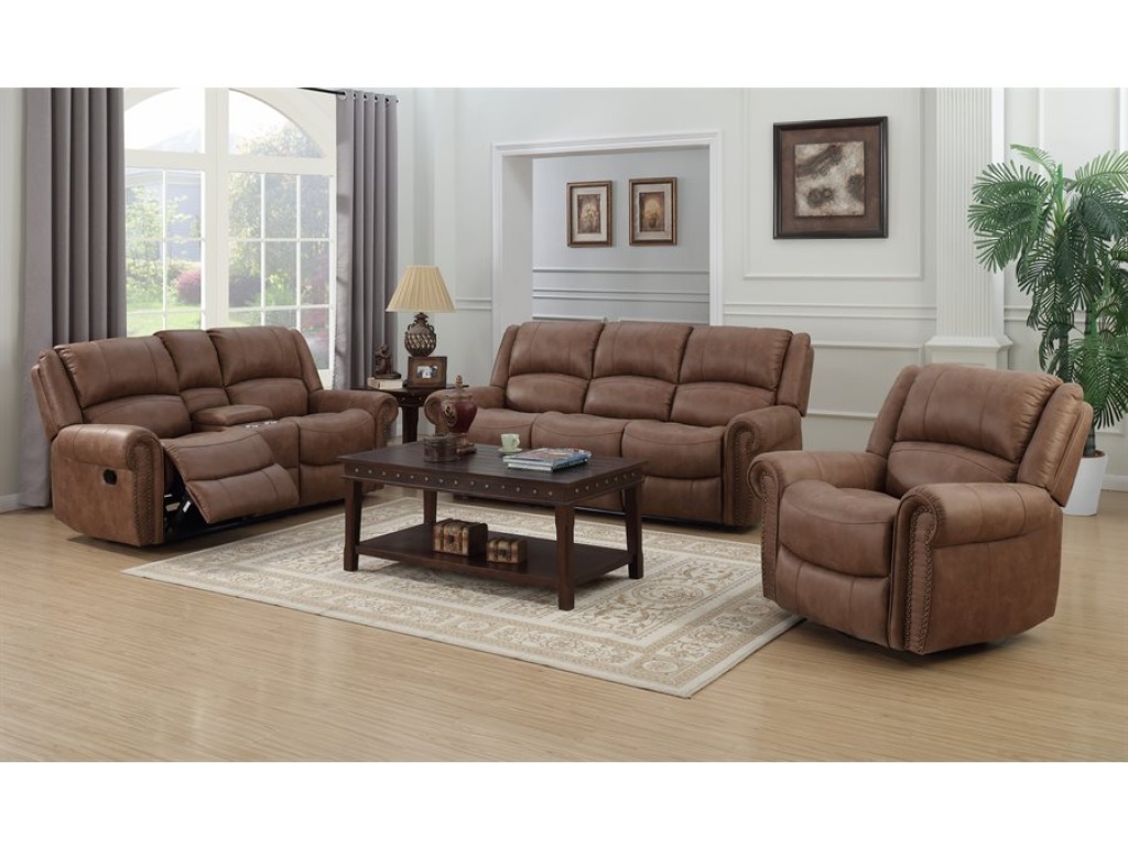 Motion Sofa-Light Brown - image 4