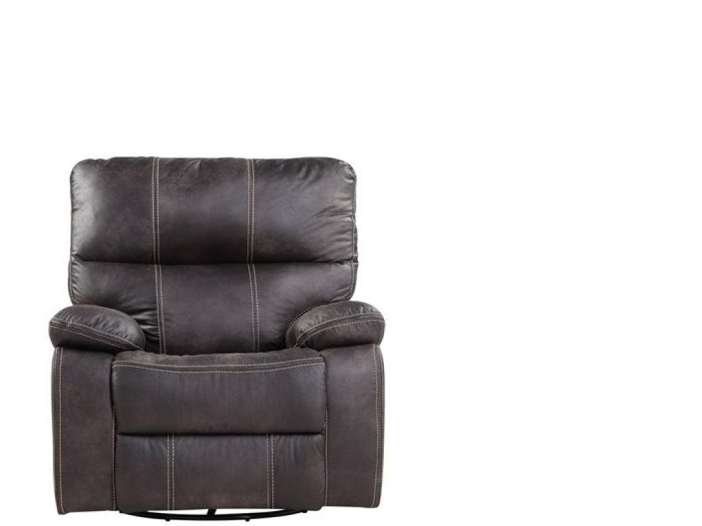 Swivel Glider Recliner-Grey - image 1