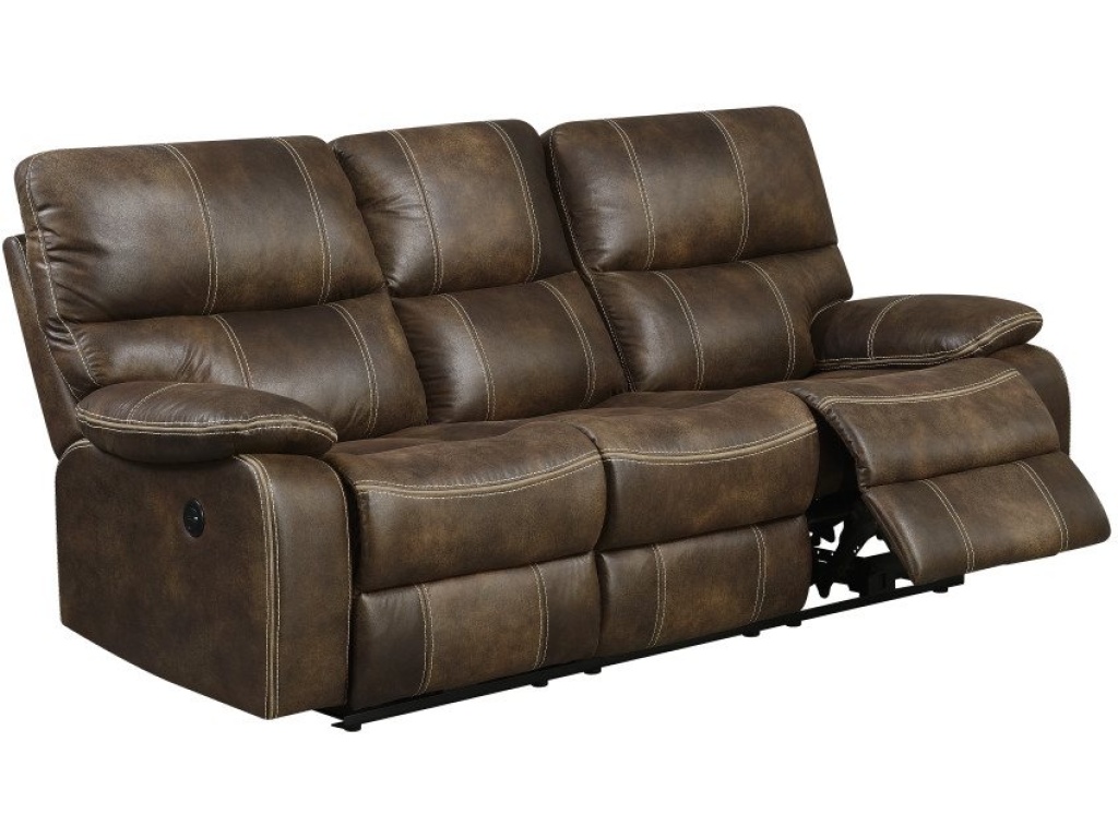 Power Sofa W / Usb Power Outlet-Brown - main image