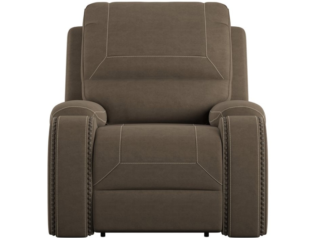 Swivel Recliner - Brown - image 1