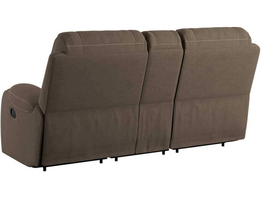 Motion Loveseat W /  Console & Usb - Brown - image 2