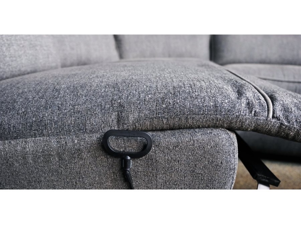 Armless Recliner-Grey - image 4