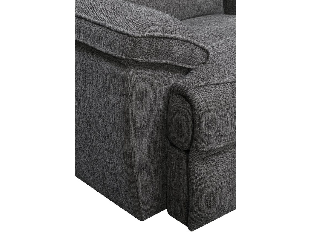 Aurora-3Pc Full Sleeper Sectional-Grey - image 5