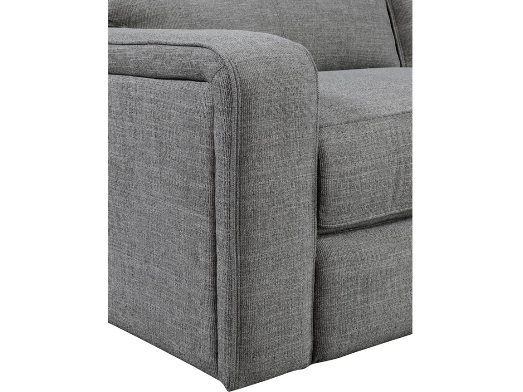 Lsf One Side Power Sofa-Charcoal - image 2