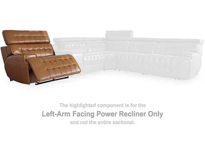 Temmpton Left-Arm Facing Power Recliner - Alternative View