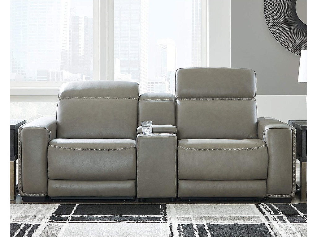 Correze 3-Piece Power Reclining Sectional Loveseat - image 1