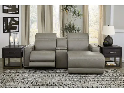 Correze 3-Piece Power Reclining Sectional with Chaise - Alternative View