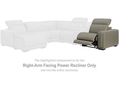 Correze Right-Arm Facing Power Recliner - Alternative View