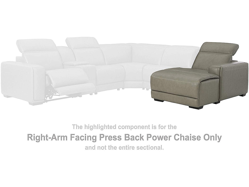 Correze Right-Arm Facing Power Reclining Back Chaise - image 1