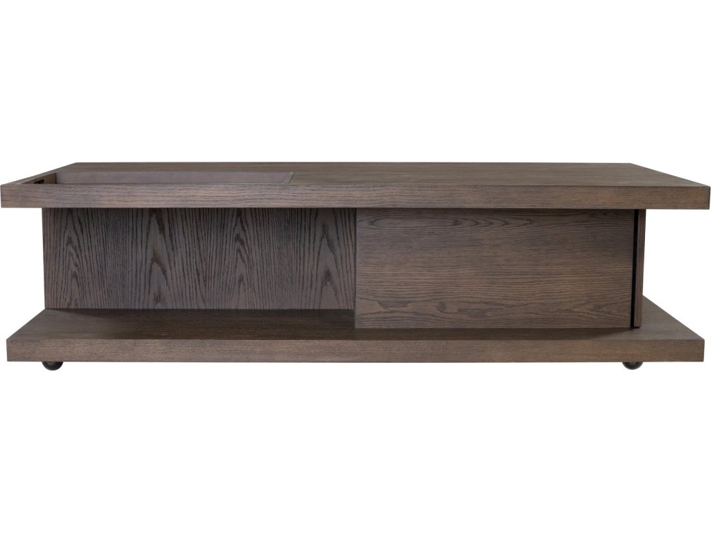 Athens Rectangular Coffee Table with Casters - image 2