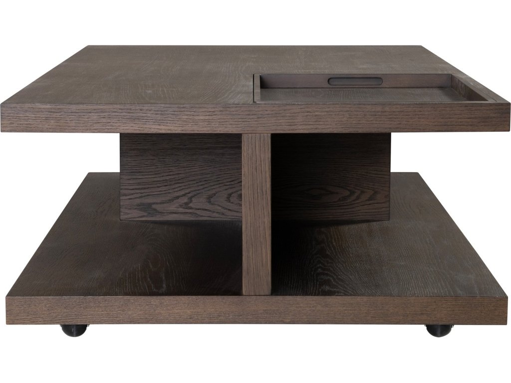 Athens Rectangular Coffee Table with Casters - image 3